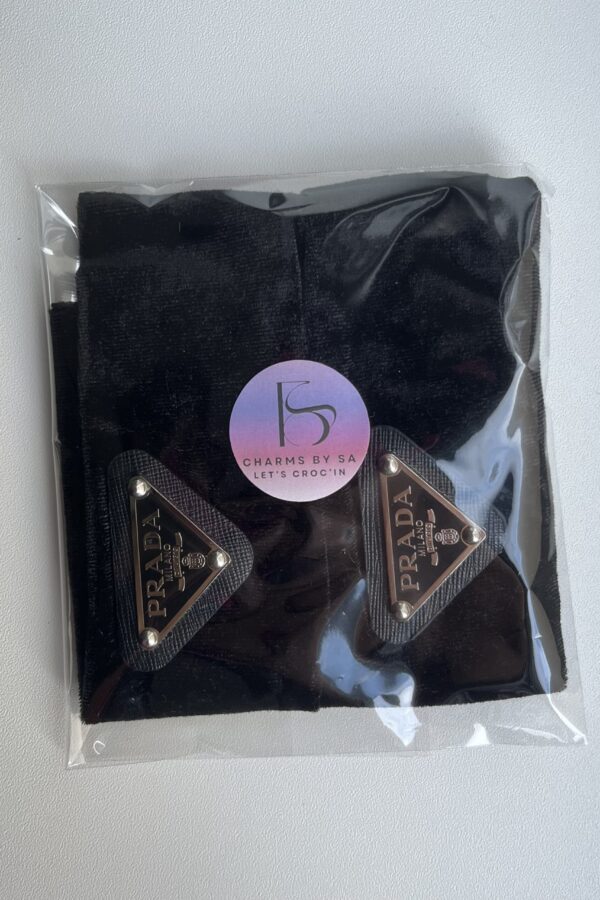 Prada Bandeau Velvet Zwart