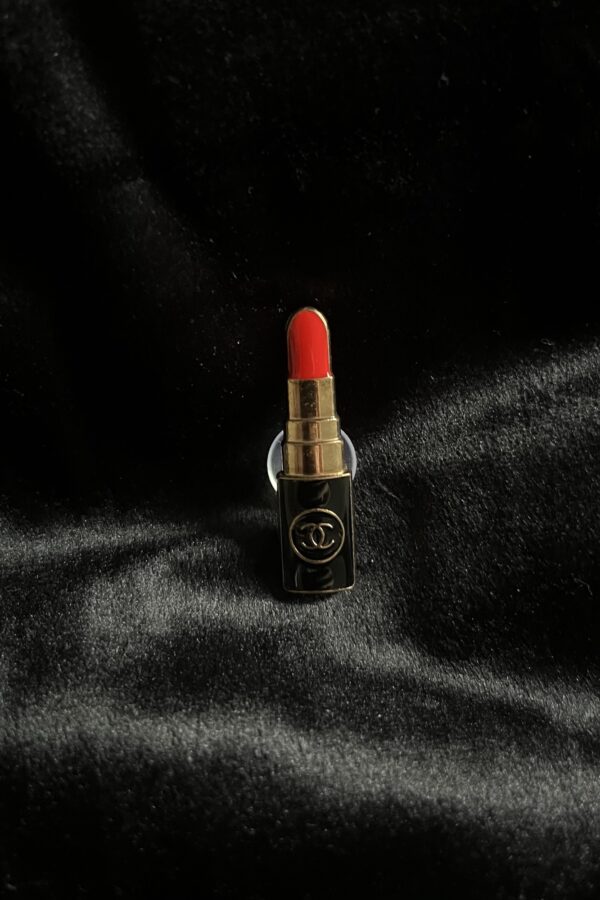 Chanel Lipstick Charm Rood - Metal