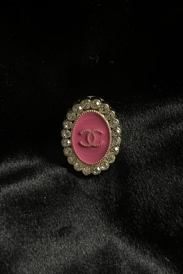 Chanel Kader Charm Roze - Metal