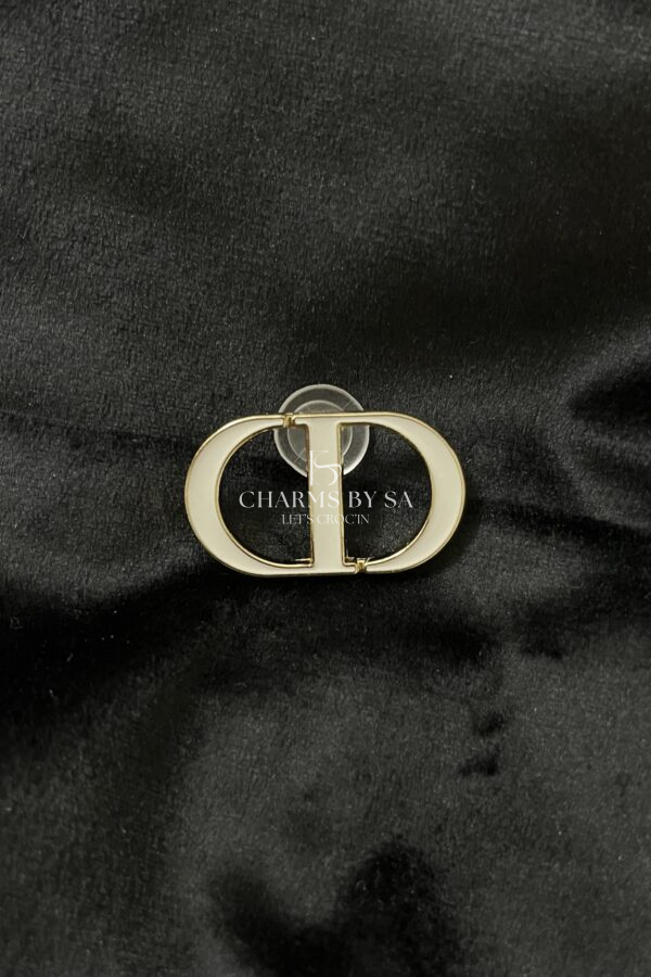 CD Charm Goud Wit - Metal
