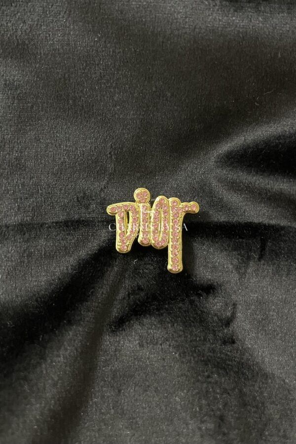 Dior Charm Goud Roze - Metal