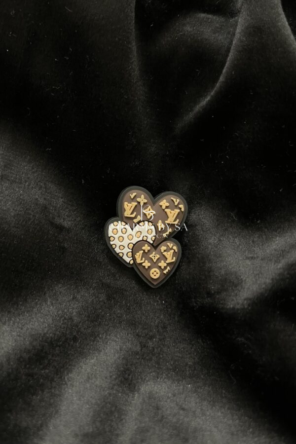 Louis Vuitton Hartjes Charm - Silicone