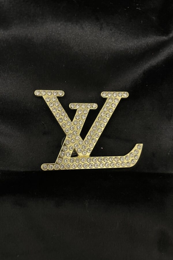LV Charm XL Goud - Metal