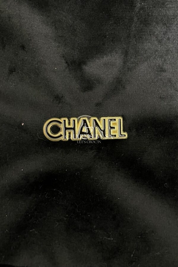Chanel Charm Goud Zwart - Metal