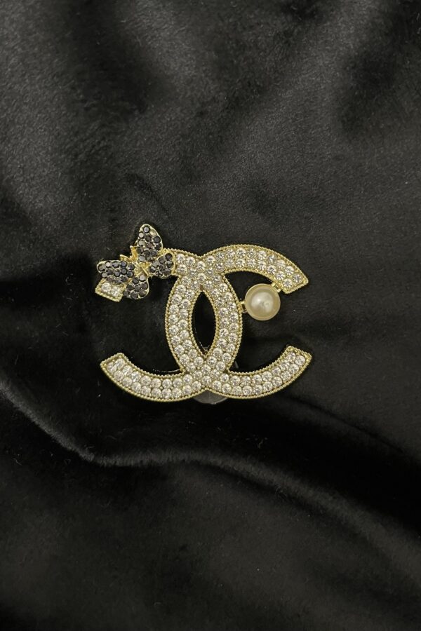 Chanel Charm Vlinder Goud - Metal