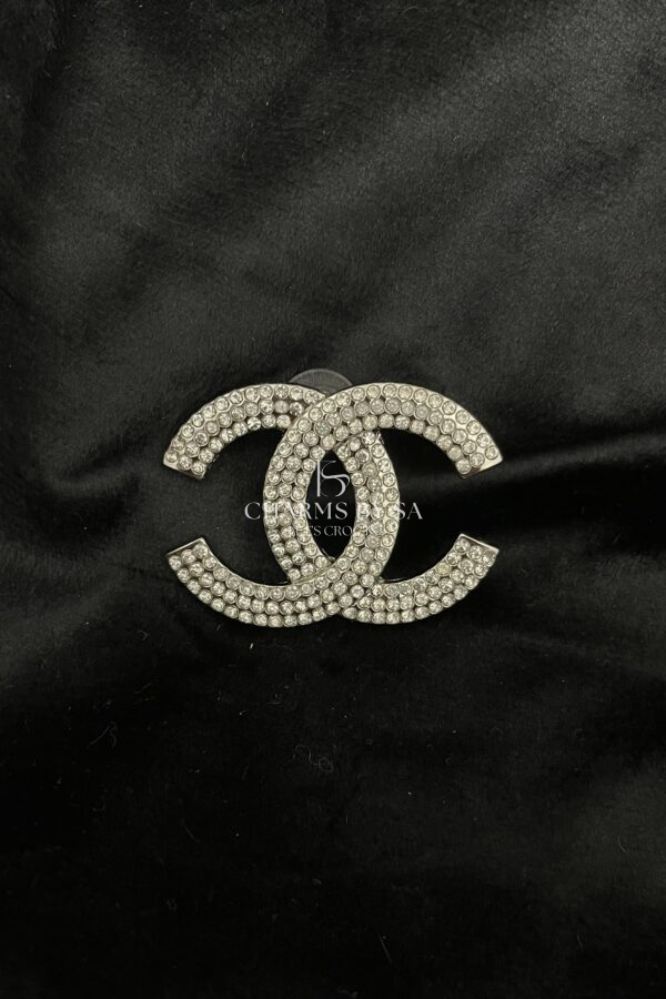 Chanel Strass Zilver - Metal