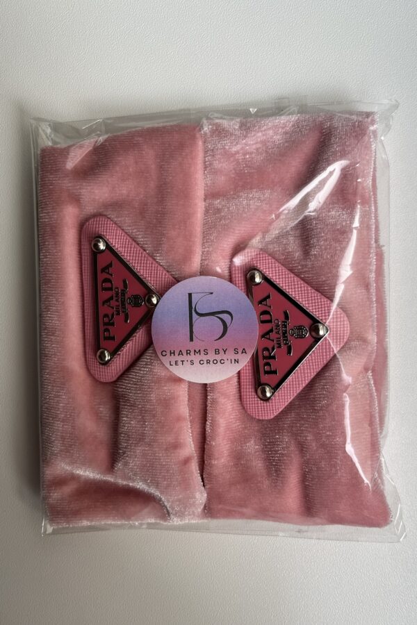 Prada Velvet Bandeau Roze