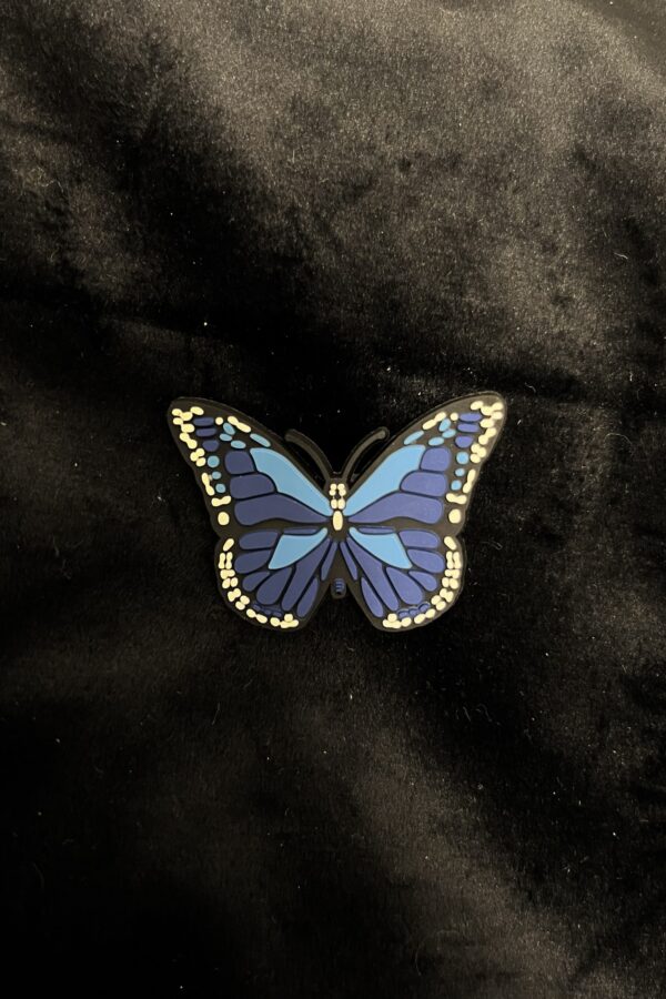 Vlinder - Blauw - Silicone