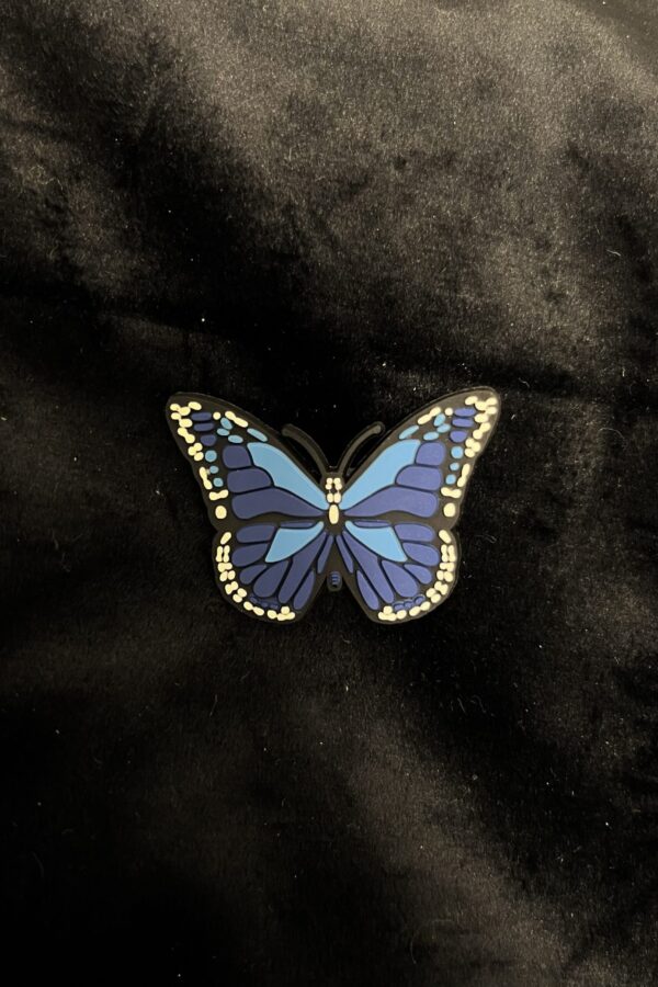 Vlinder - Blauw - Silicone