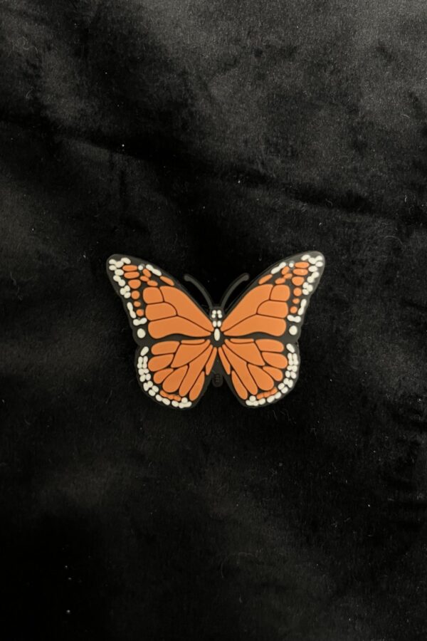 Vlinder - Lichtbruin - Silicone