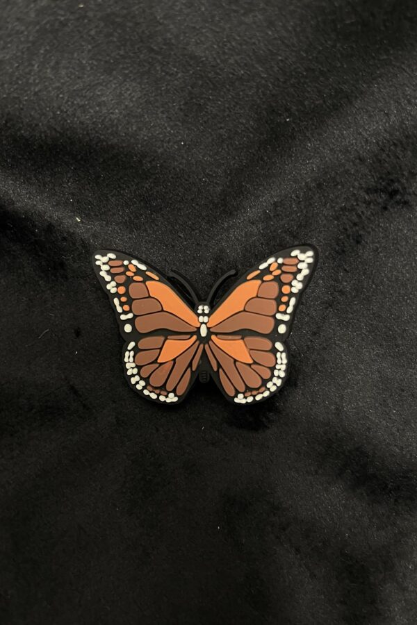 Vlinder - Bruin - Silicone