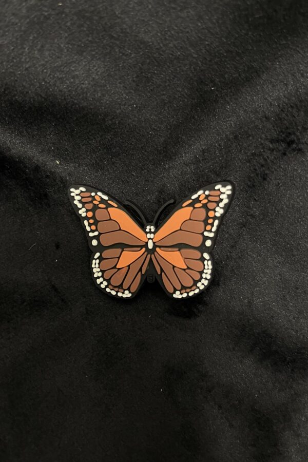 Vlinder - Bruin - Silicone