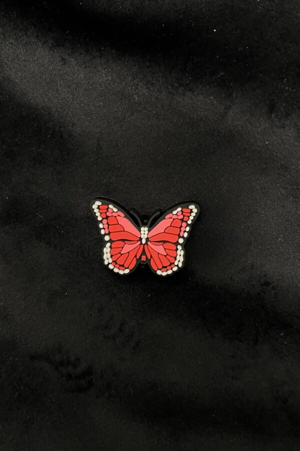 Vlinder - Rood Klein - Silicone