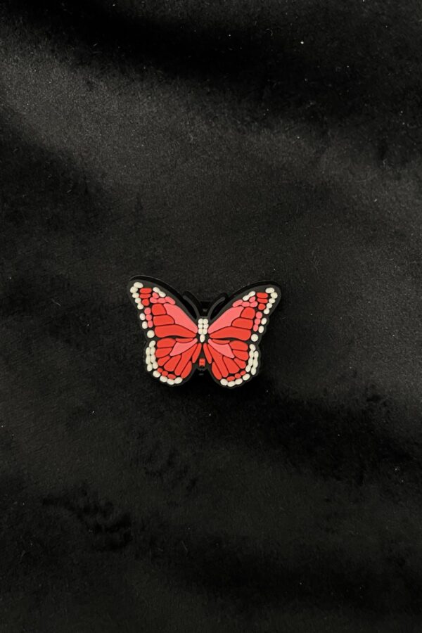 Vlinder - Rood Klein - Silicone