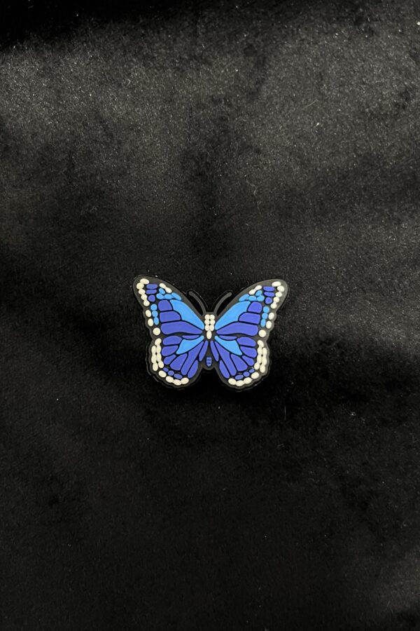 Vlinder - Blauw Klein - Silicone