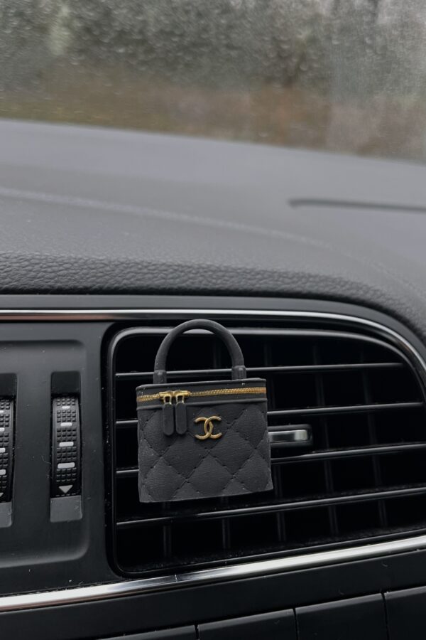 Car Charm - Chanel - Tas - Zwart