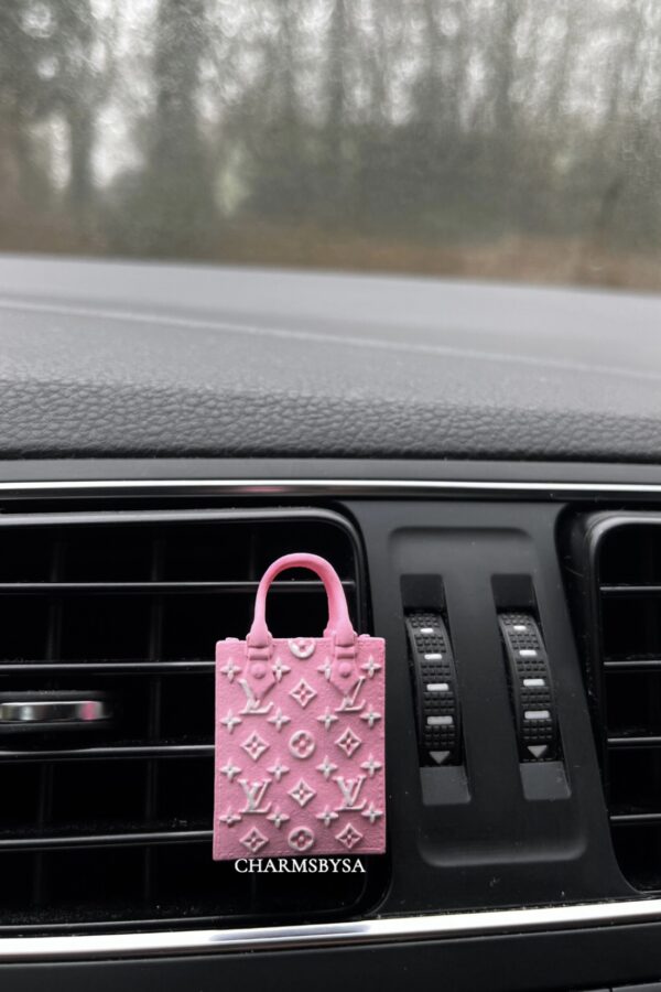 Car Charm - Louis Vuitton - Roze