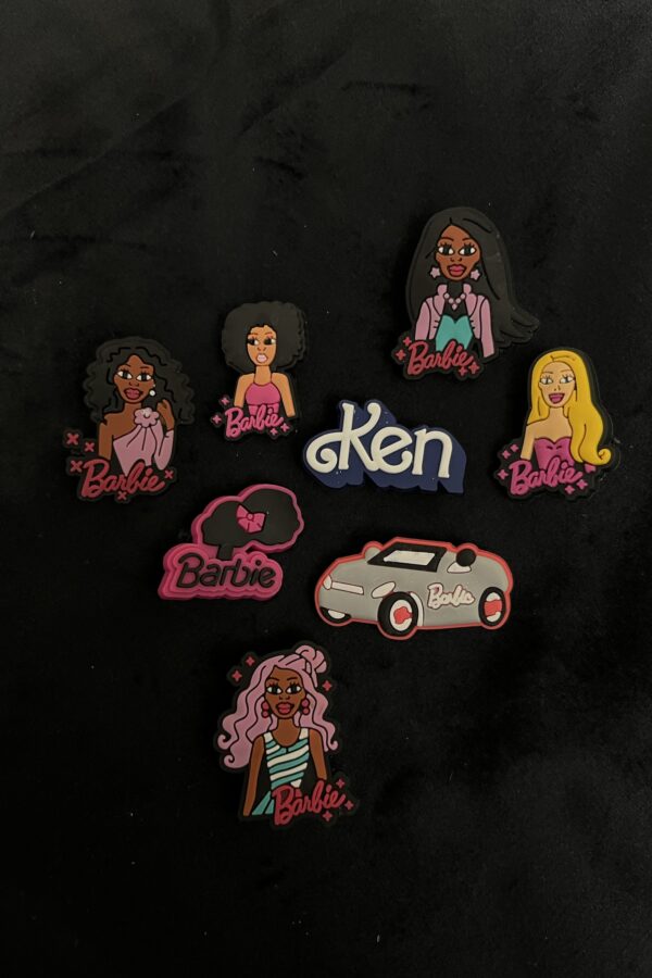 Set charms 8 pcs #barbie