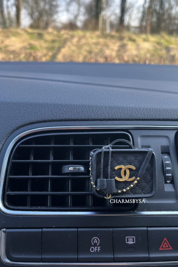 Car Charm - C - Tas - Zwart