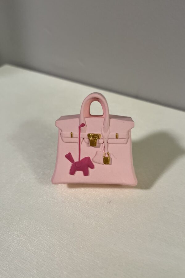 Car Charm - Hermes - Tas - Roze (1)