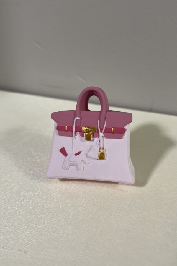 Car Charm - Hermes - Tas - Roze (2)
