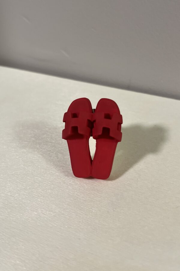 Car Charm - Hermes - Slipper - Rood