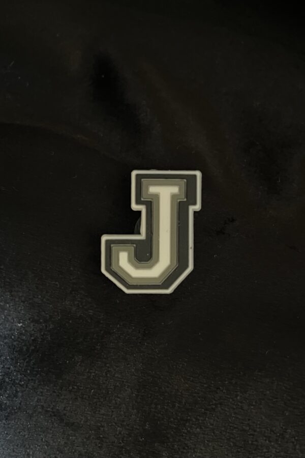 Letter J - Silicone