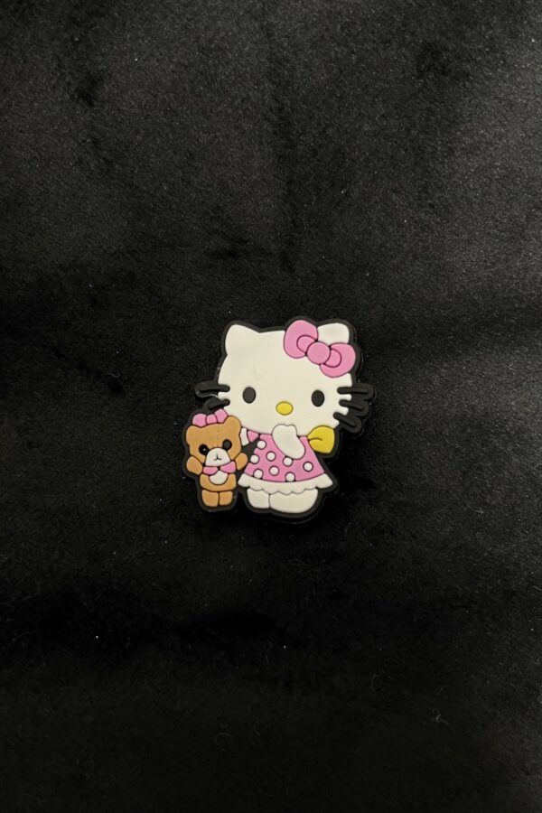 Hello Kitty Teddy - Charm - Silicone