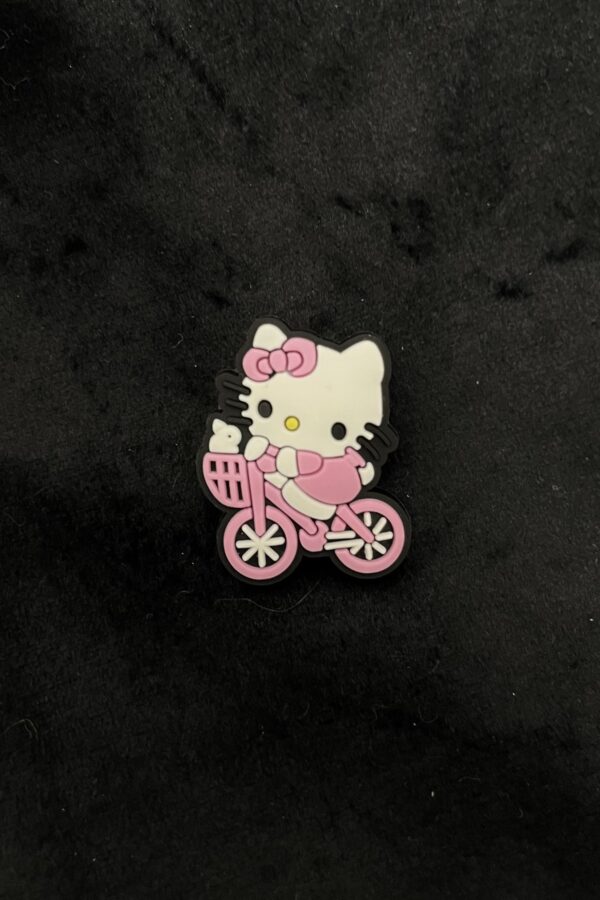 Hello Kitty Fiets - Charm - Roze - Silicone
